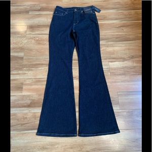 Banana republic jeans highrise flare premium denim